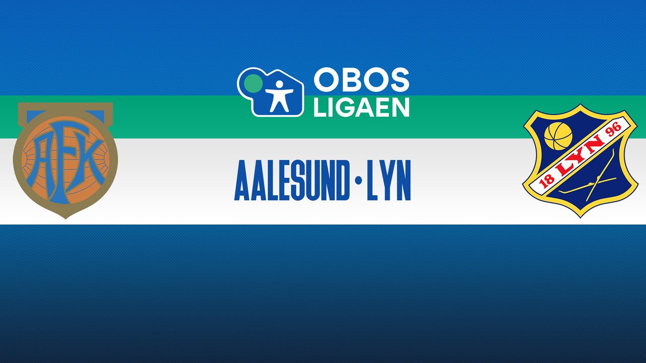 Aalesund vs Lyn poster