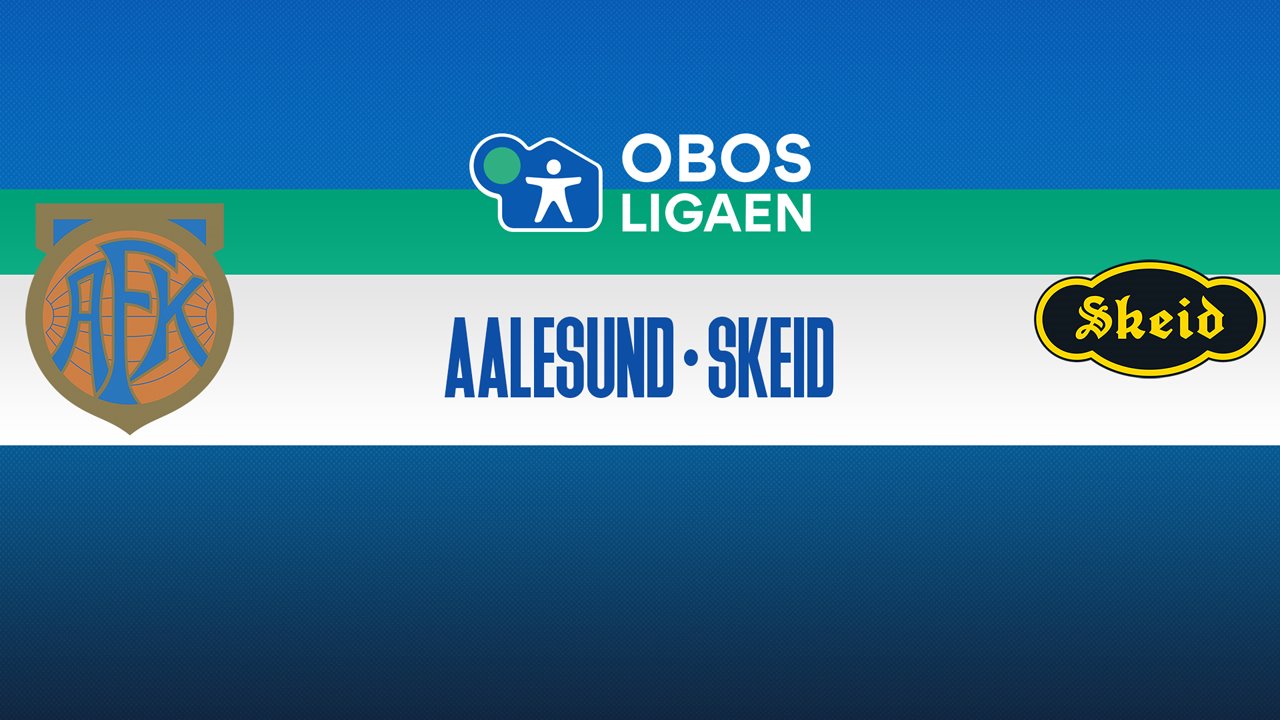 Aalesund vs Skeid poster