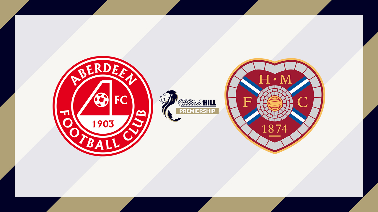 Aberdeen vs Heart of Midlothian poster Aberdeen vs Heart of Midlothian poster