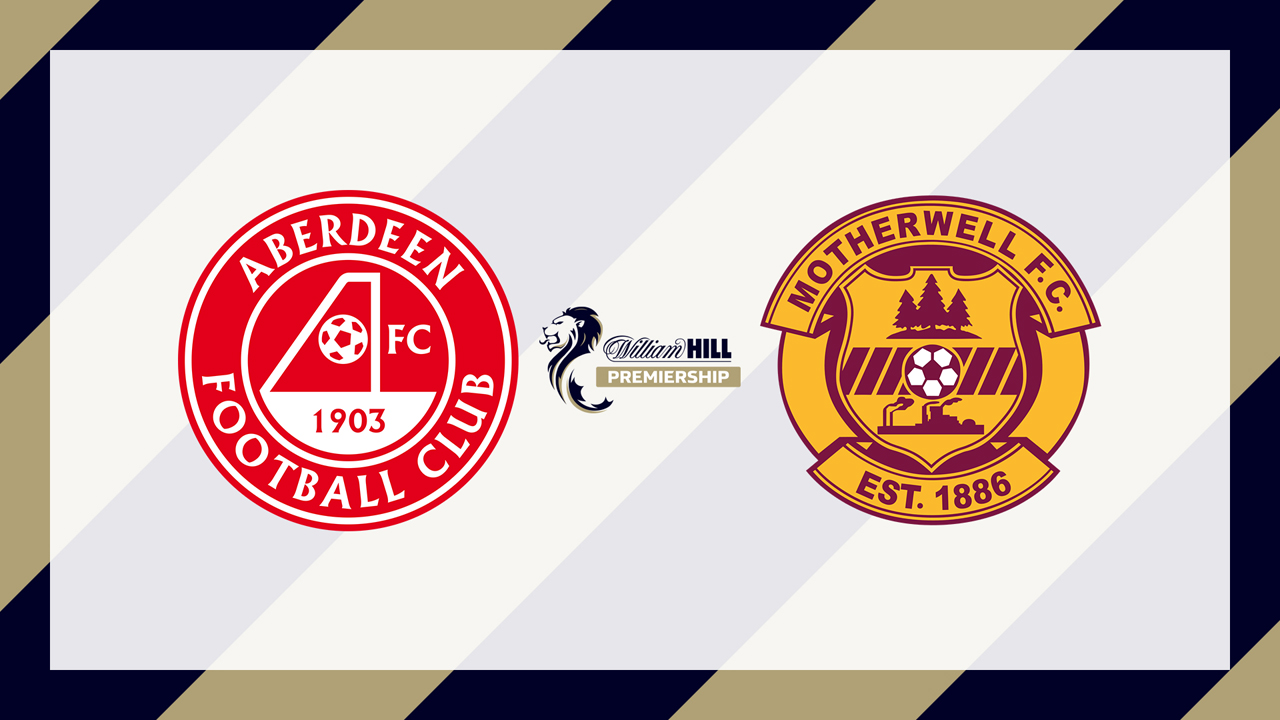 Aberdeen vs Motherwell poster