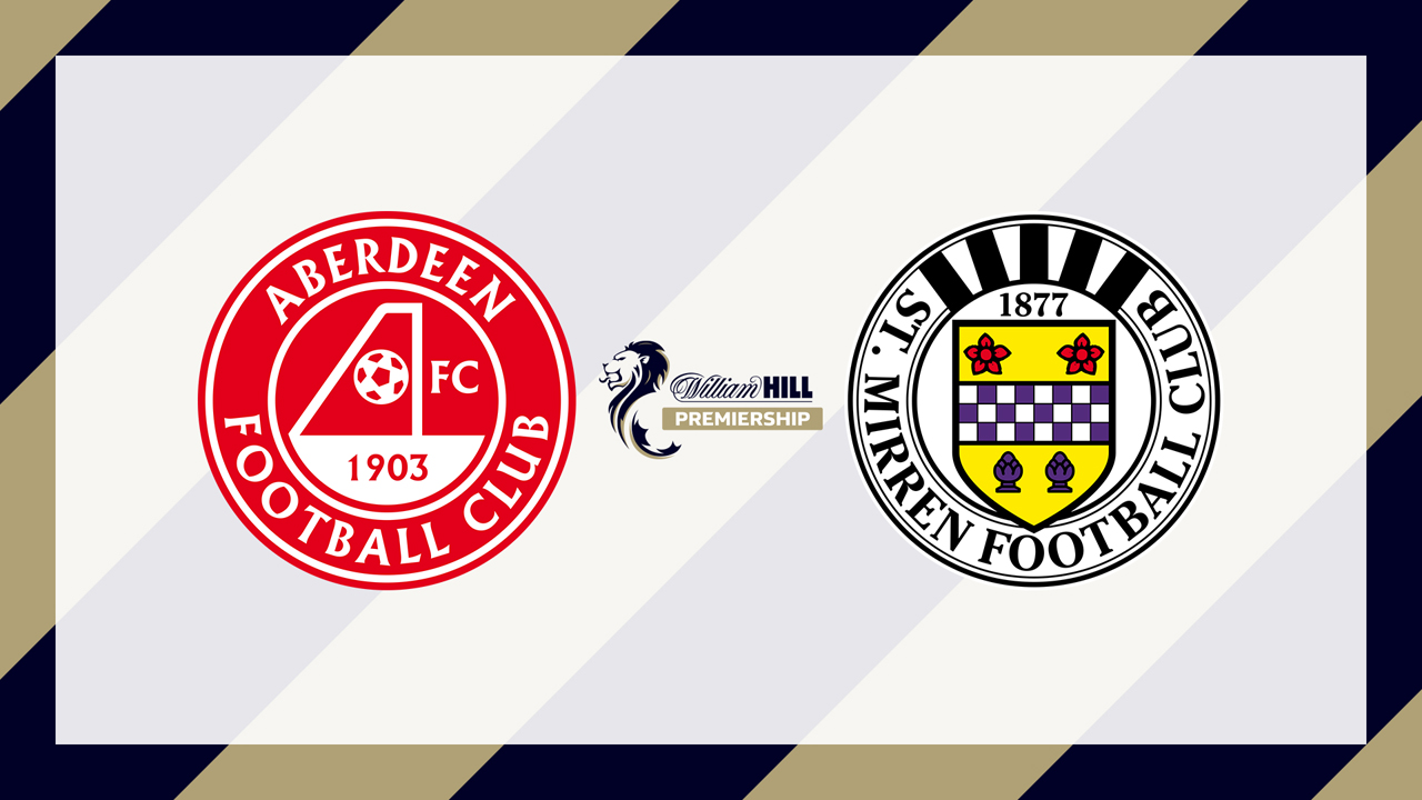 Aberdeen vs St Mirren poster