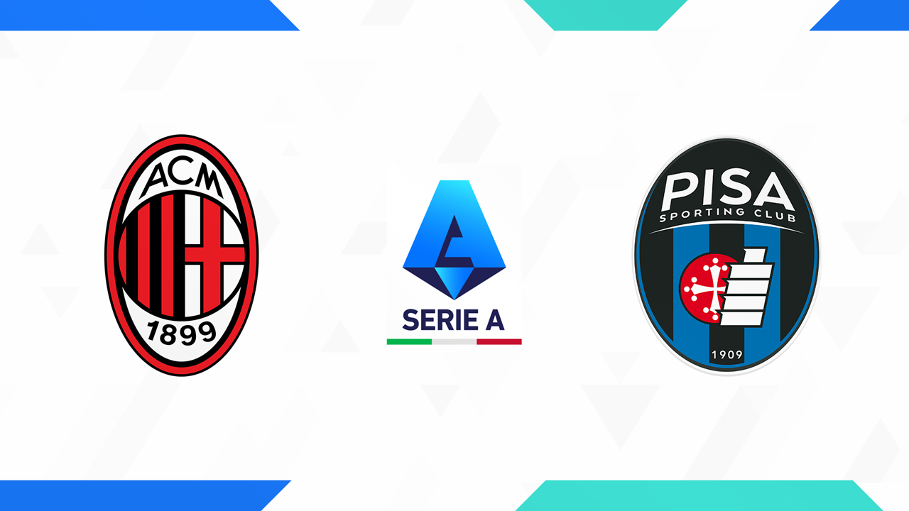 AC Milan vs Pisa poster
