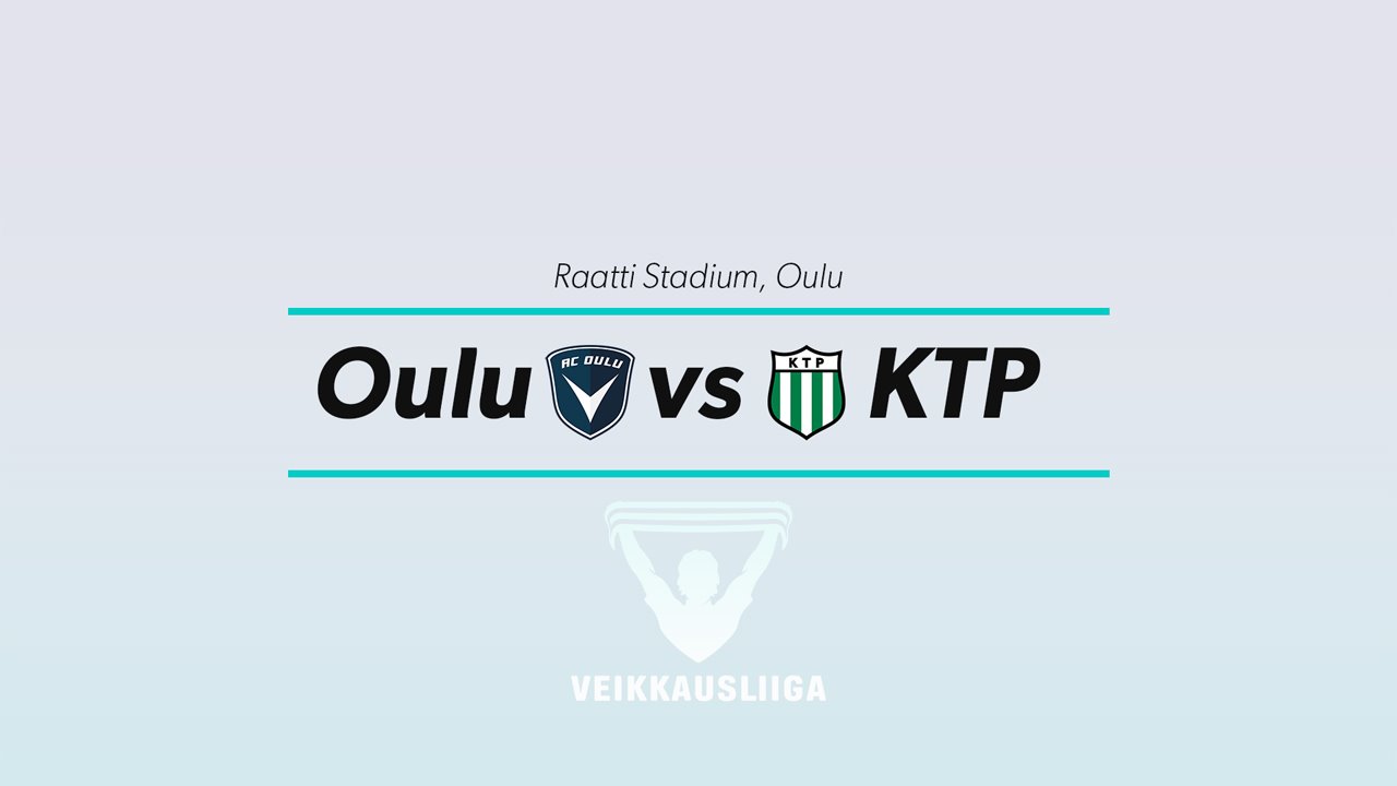 AC Oulu vs KTP poster AC Oulu vs KTP poster