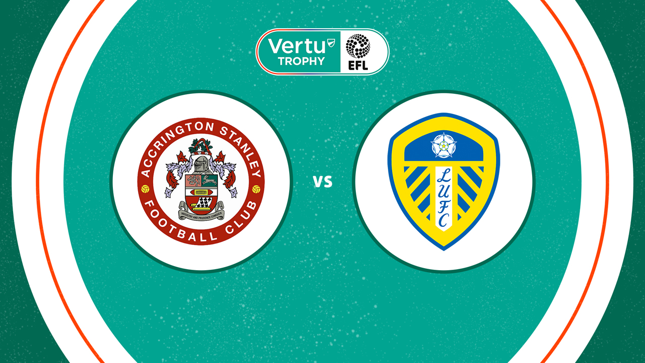 Accrington Stanley vs Leeds United U21 poster