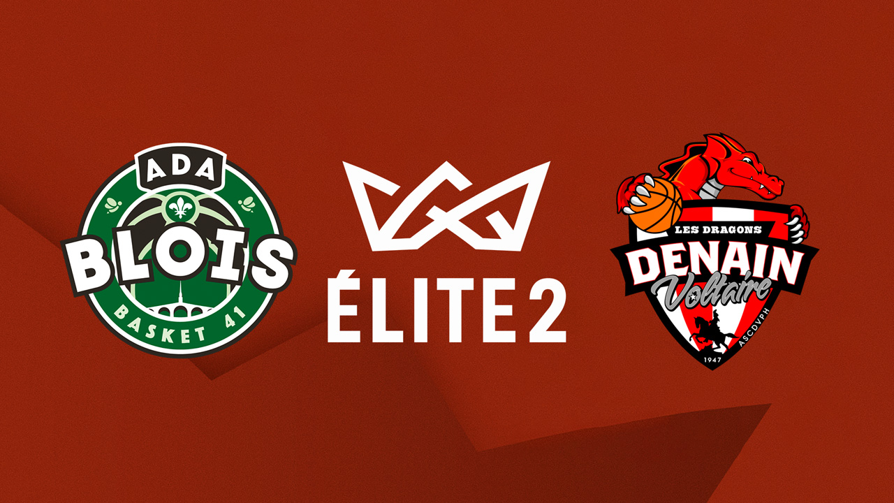 ADA Blois vs Denain Voltaire Basket poster