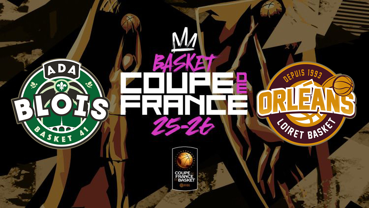 ADA Blois vs Orléans Loiret Basket poster