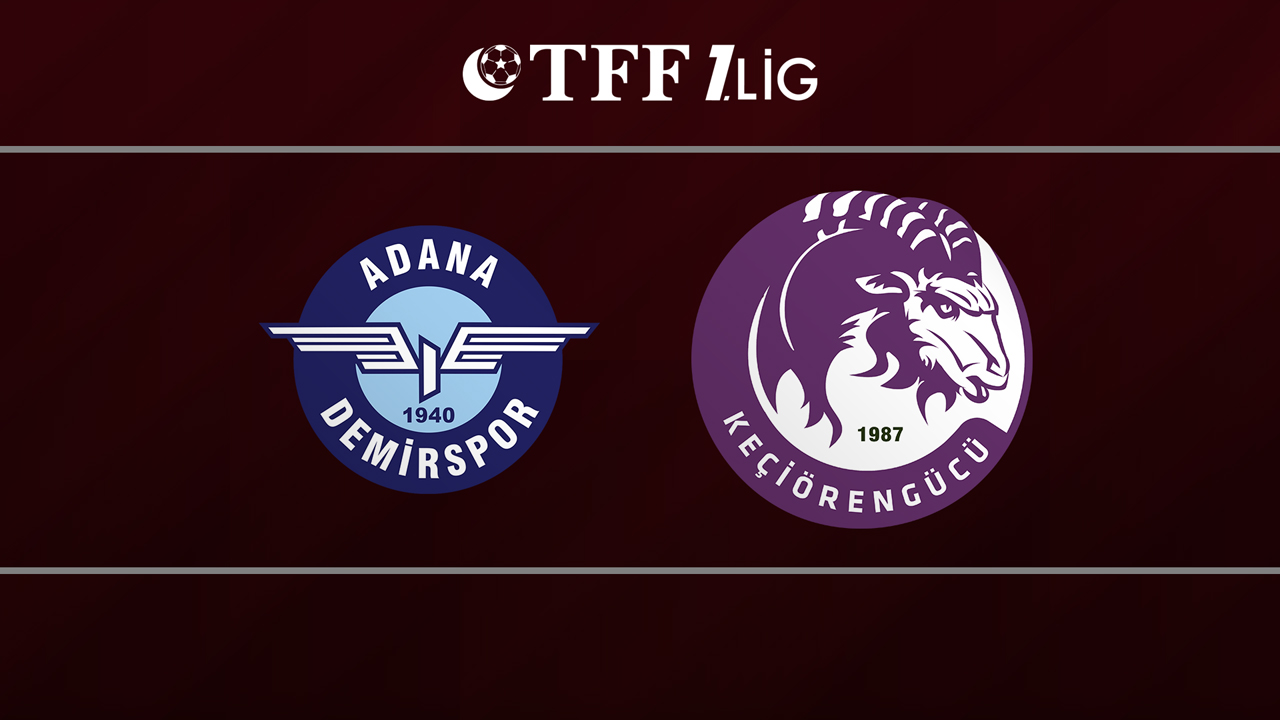 Adana Demirspor vs Ankara Keçiörengücü poster