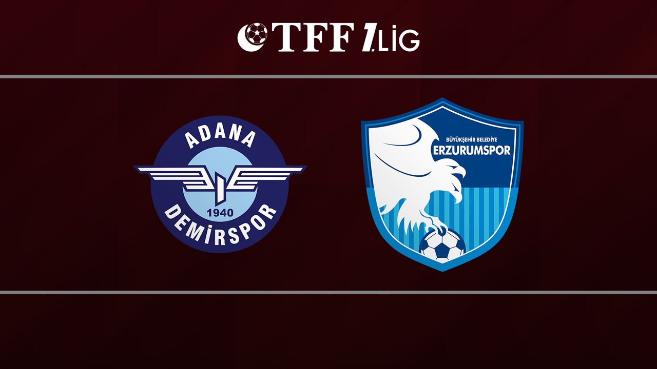 Adana Demirspor vs Erzurumspor poster