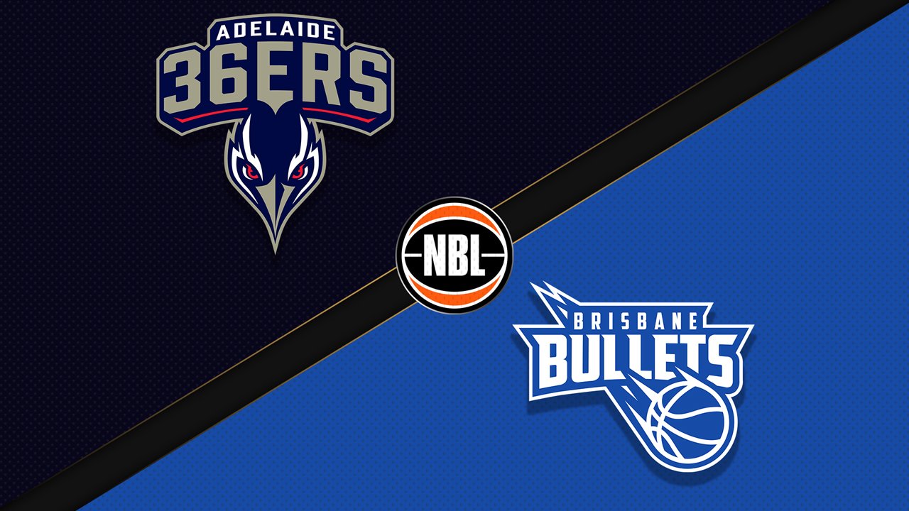 Adelaide 36ers vs Brisbane Bullets poster Adelaide 36ers vs Brisbane Bullets poster