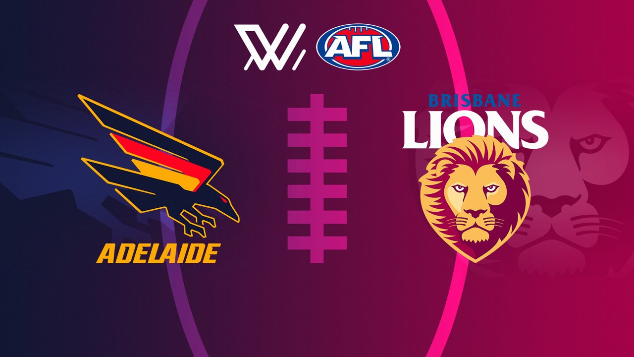 Adelaide Crows Women vs Brisbane Lions Women poster