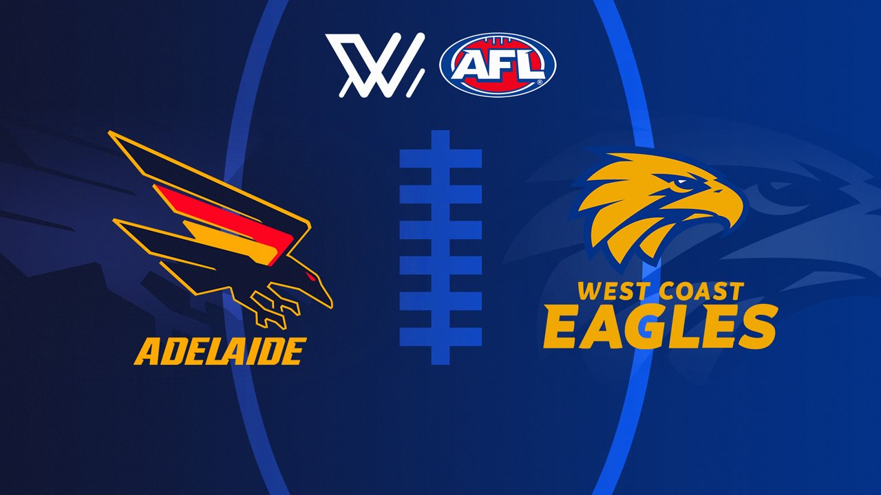 Adelaide Crows Women vs West Coast Eagles Women poster