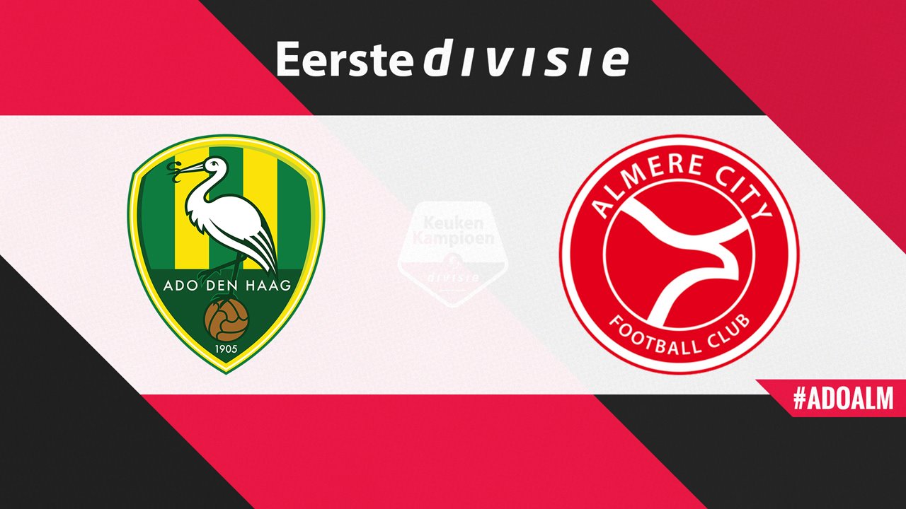 ADO Den Haag vs Almere City poster