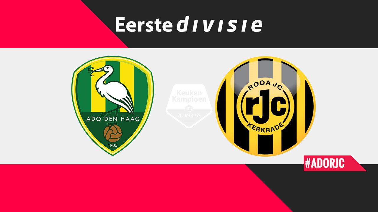 ADO Den Haag vs Roda JC poster