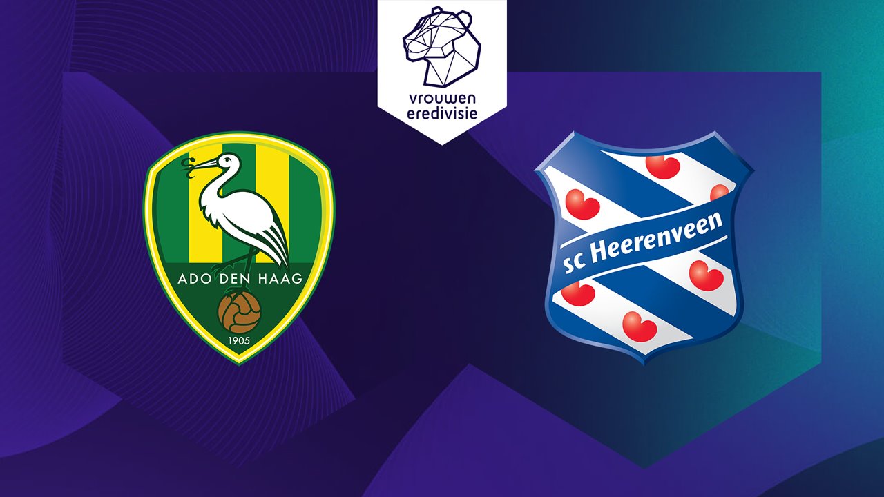 ADO Den Haag Women vs Heerenveen Women poster
