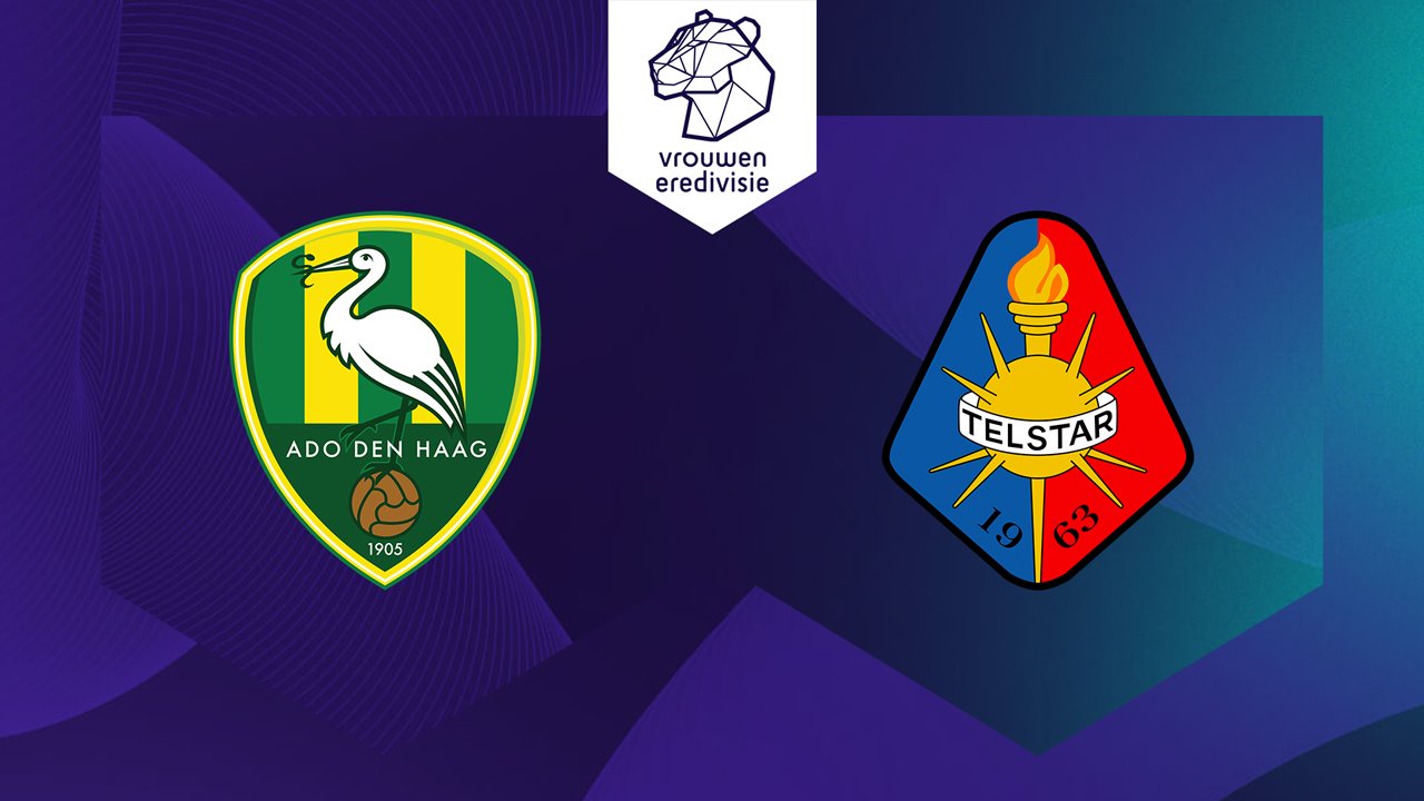 ADO Den Haag Women vs Telstar Women poster ADO Den Haag Women vs Telstar Women poster