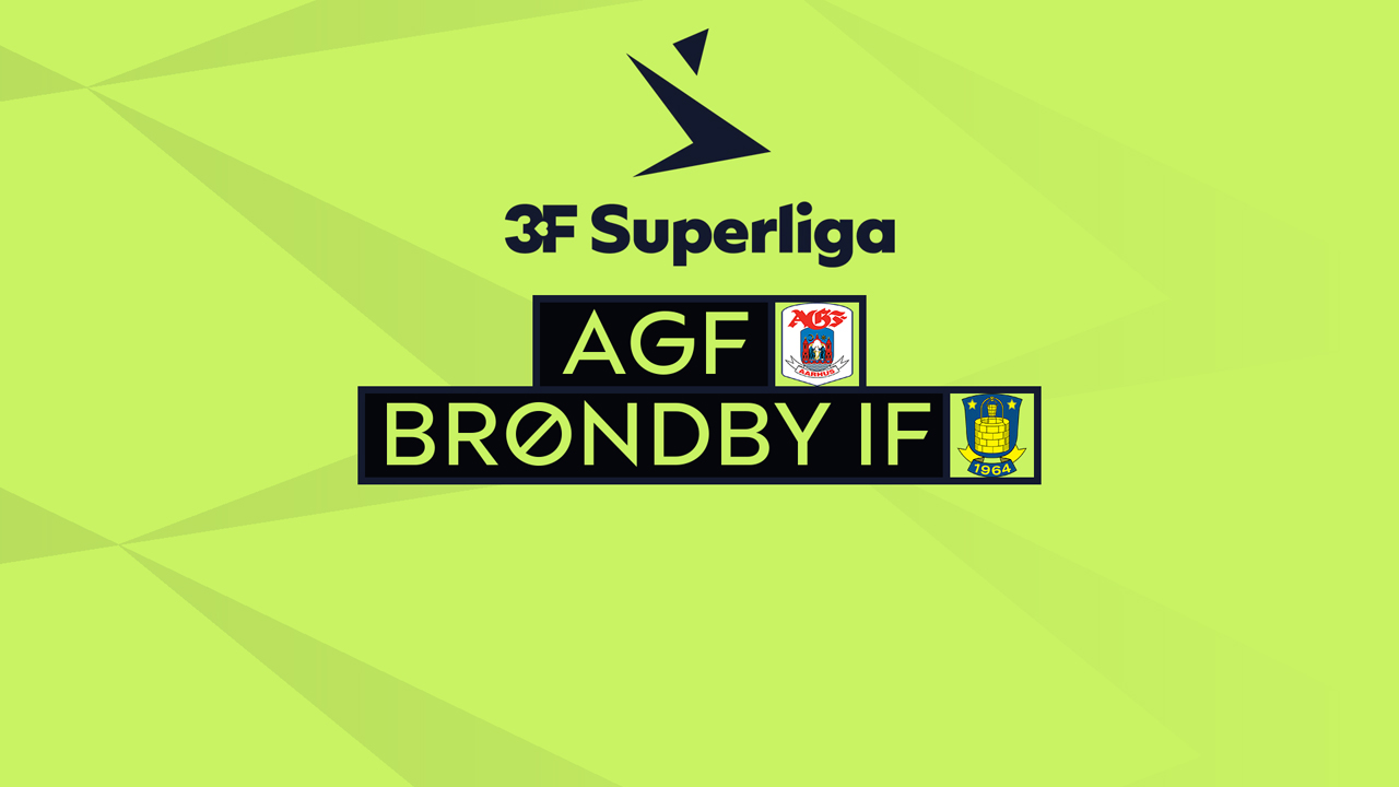 AGF Aarhus vs Brøndby poster