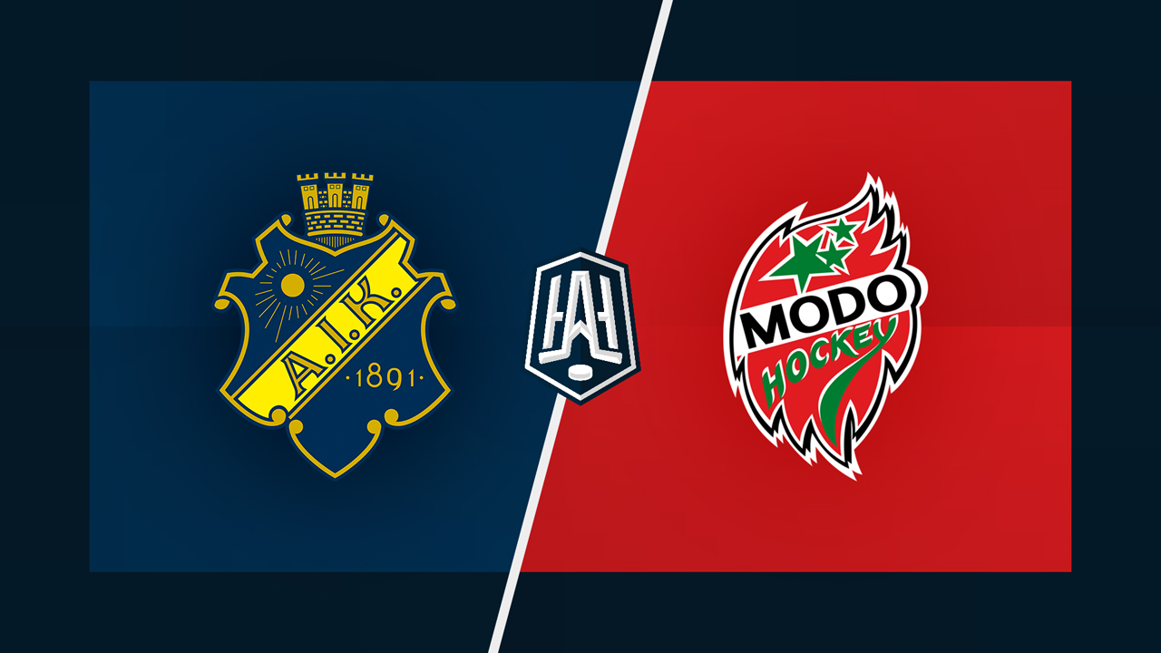 AIK IF vs Modo Hockey poster AIK IF vs Modo Hockey poster