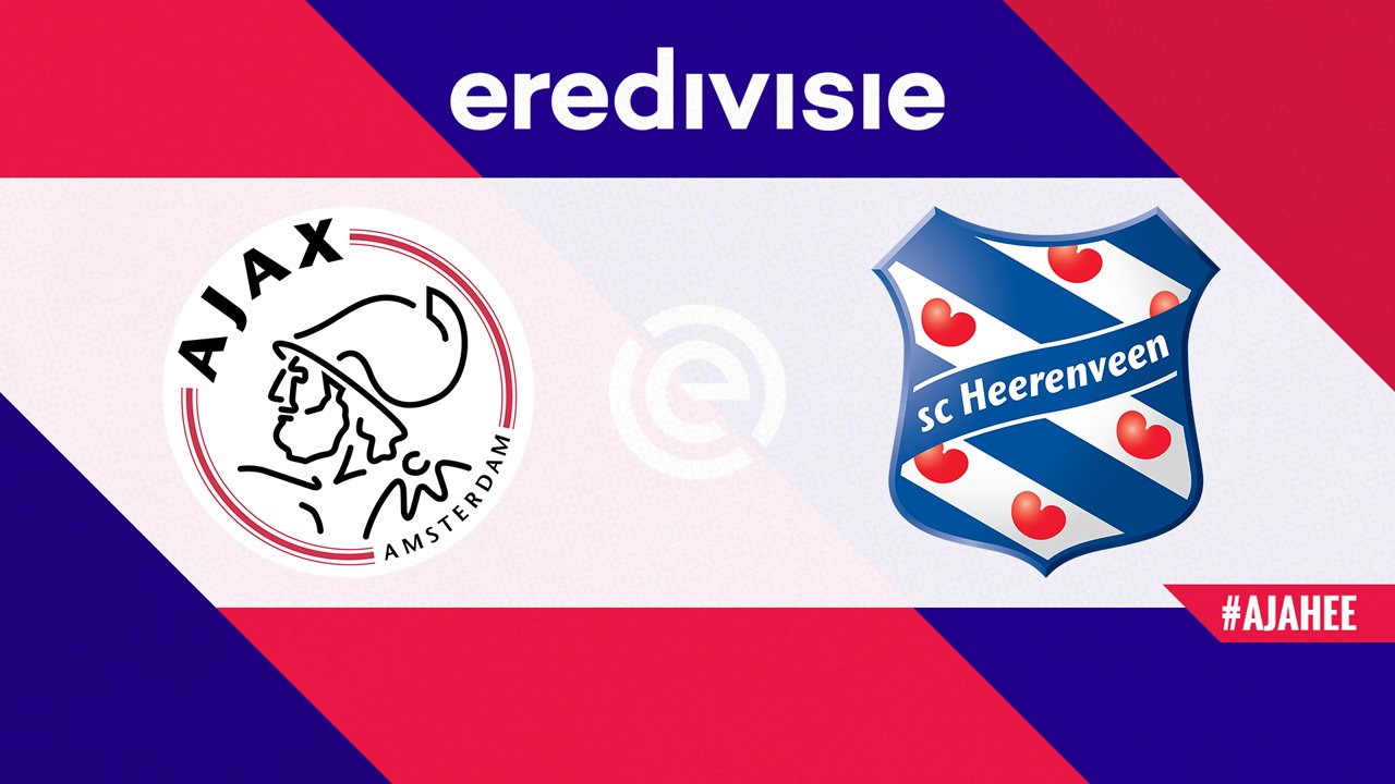 Ajax vs Heerenveen poster