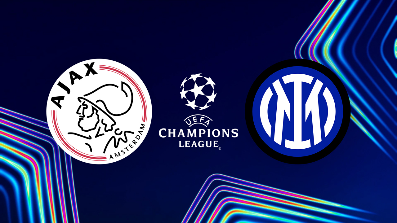 Ajax vs Inter Milan poster