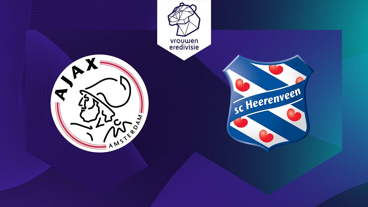 Ajax Women vs Heerenveen Women poster