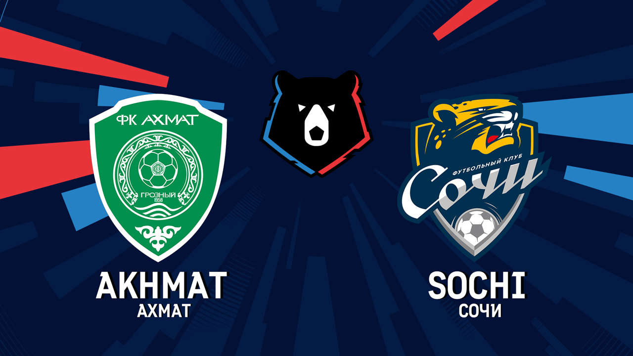 Akhmat Grozny vs Sochi poster