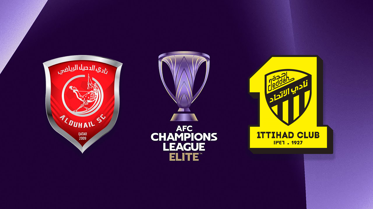 Al-Duhail vs Al-Ittihad poster Al-Duhail vs Al-Ittihad poster