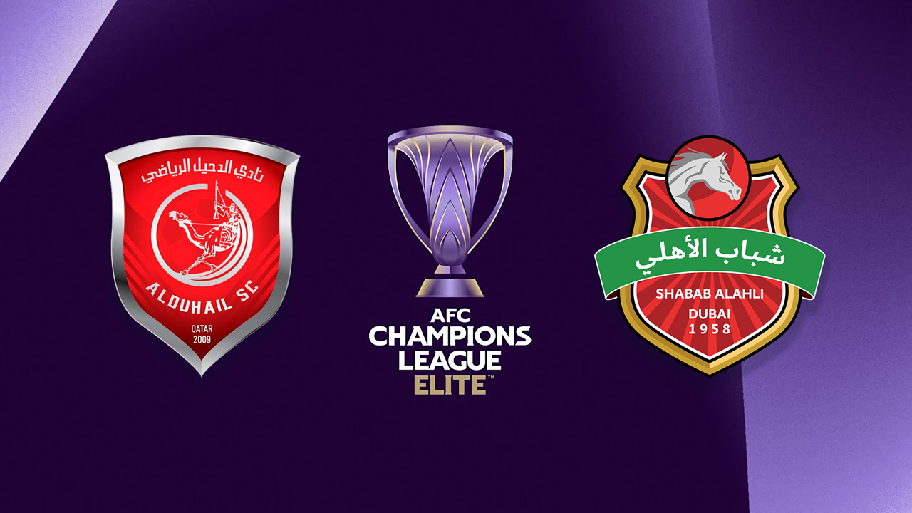 Al-Duhail vs Shabab Al-Ahli Dubai poster