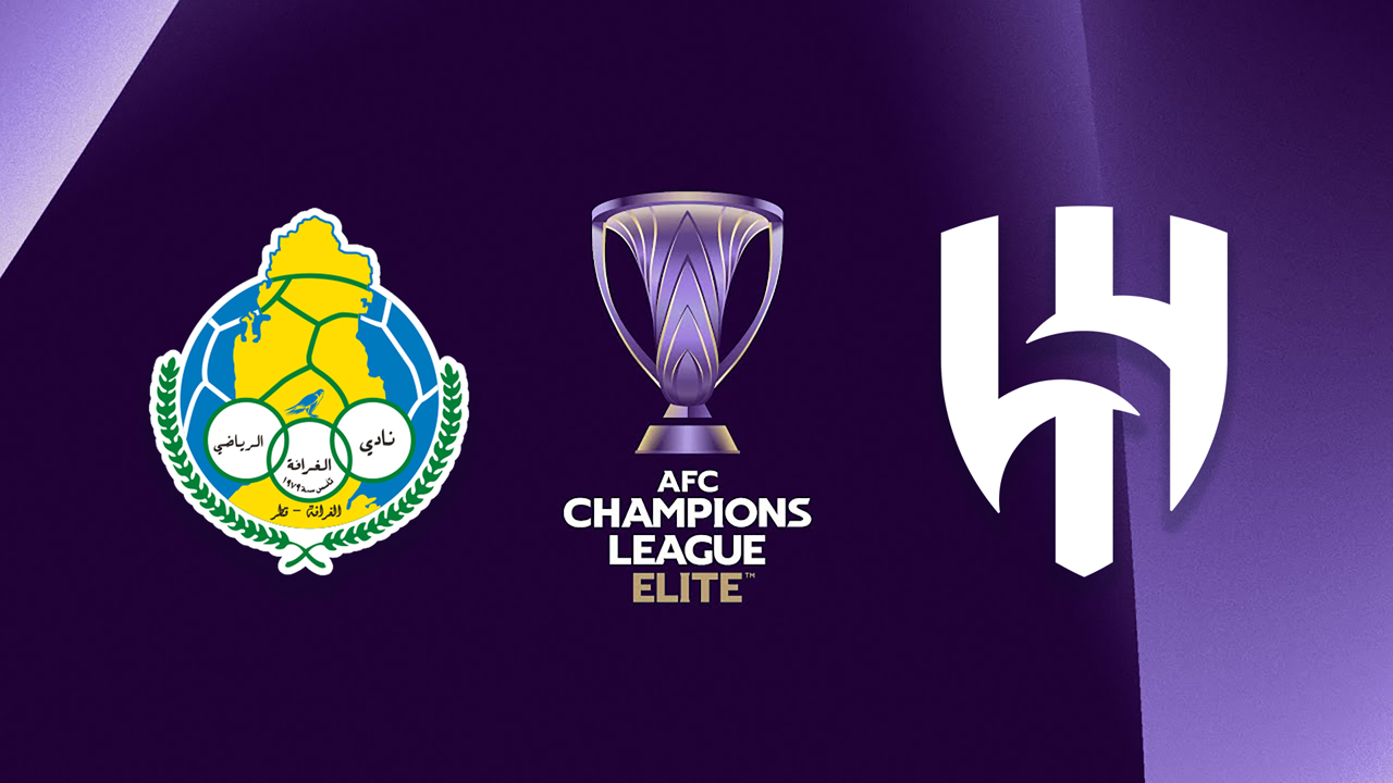 Al-Gharafa vs Al-Hilal poster