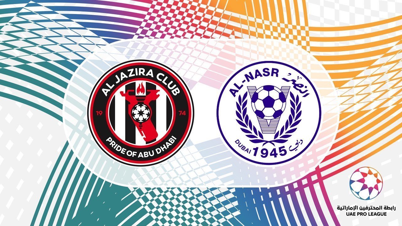 Al Jazira vs Al Nasr poster