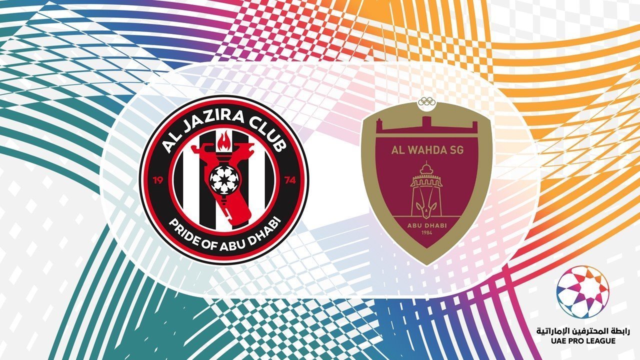 Al Jazira vs Al Wahda poster
