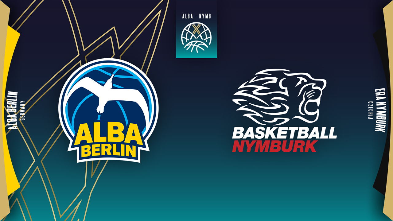 ALBA Berlin vs Basketball Nymburk poster ALBA Berlin vs Basketball Nymburk poster