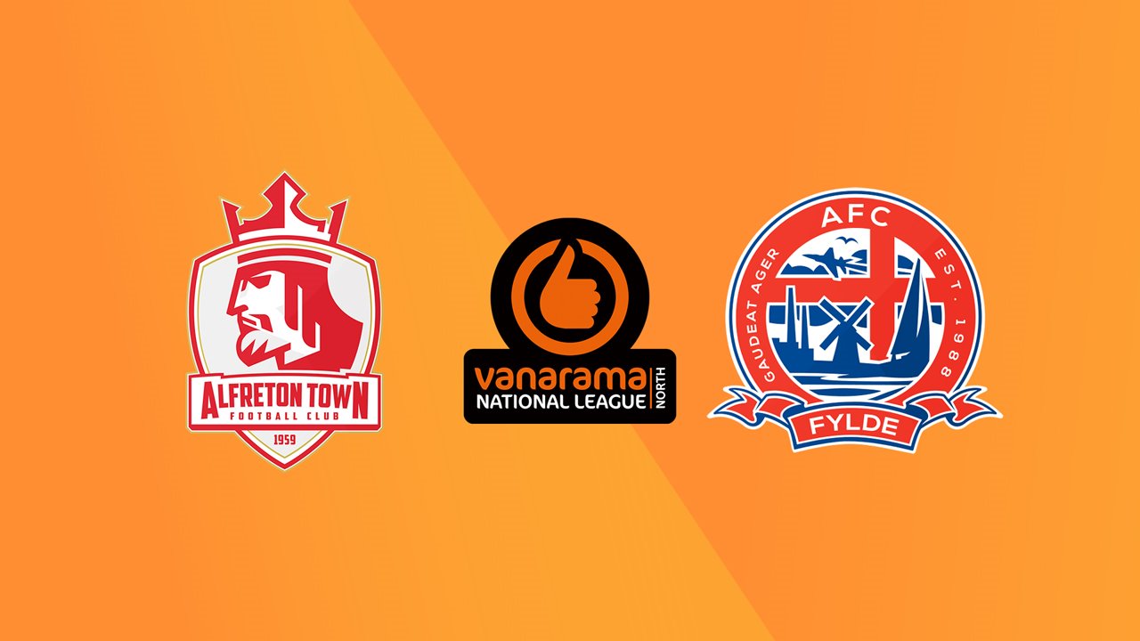 Alfreton Town vs AFC Fylde poster