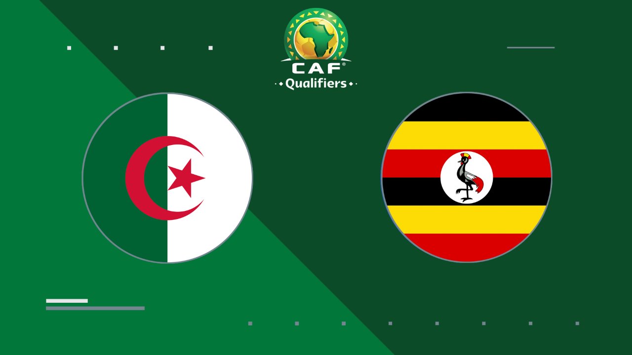 Algeria vs Uganda poster Algeria vs Uganda poster