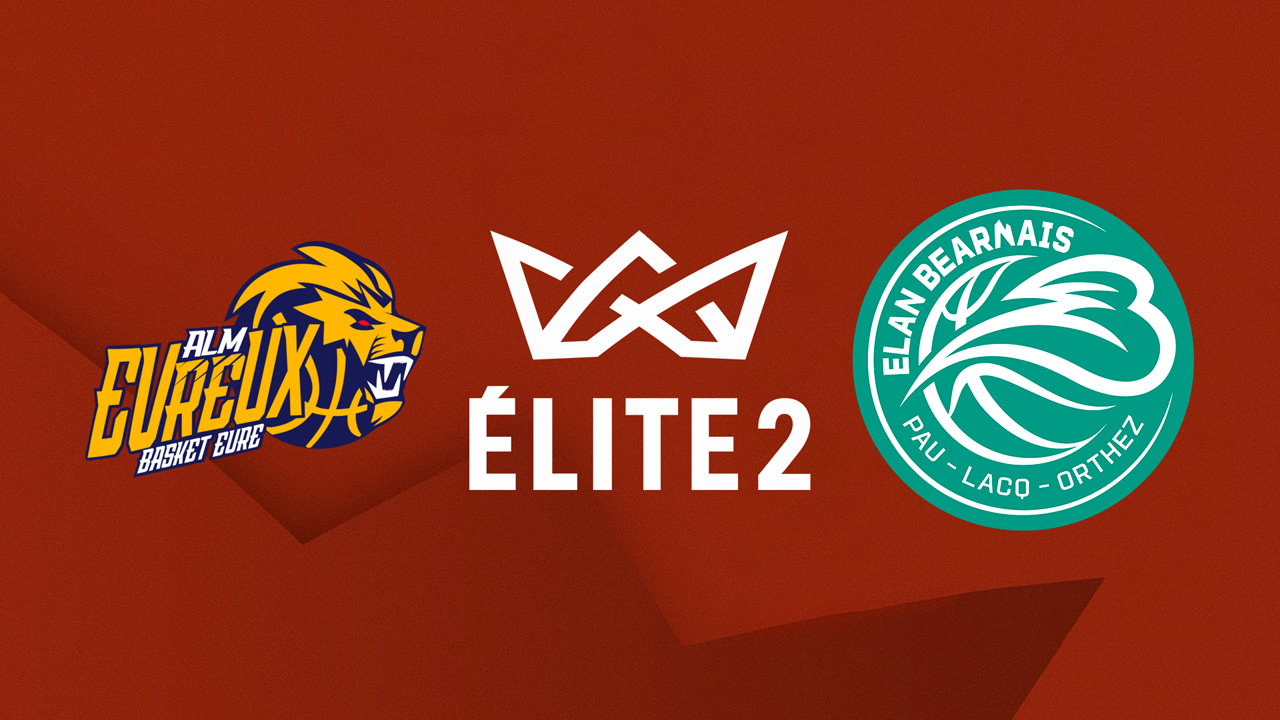 ALM Évreux Basket vs Élan Béarnais poster