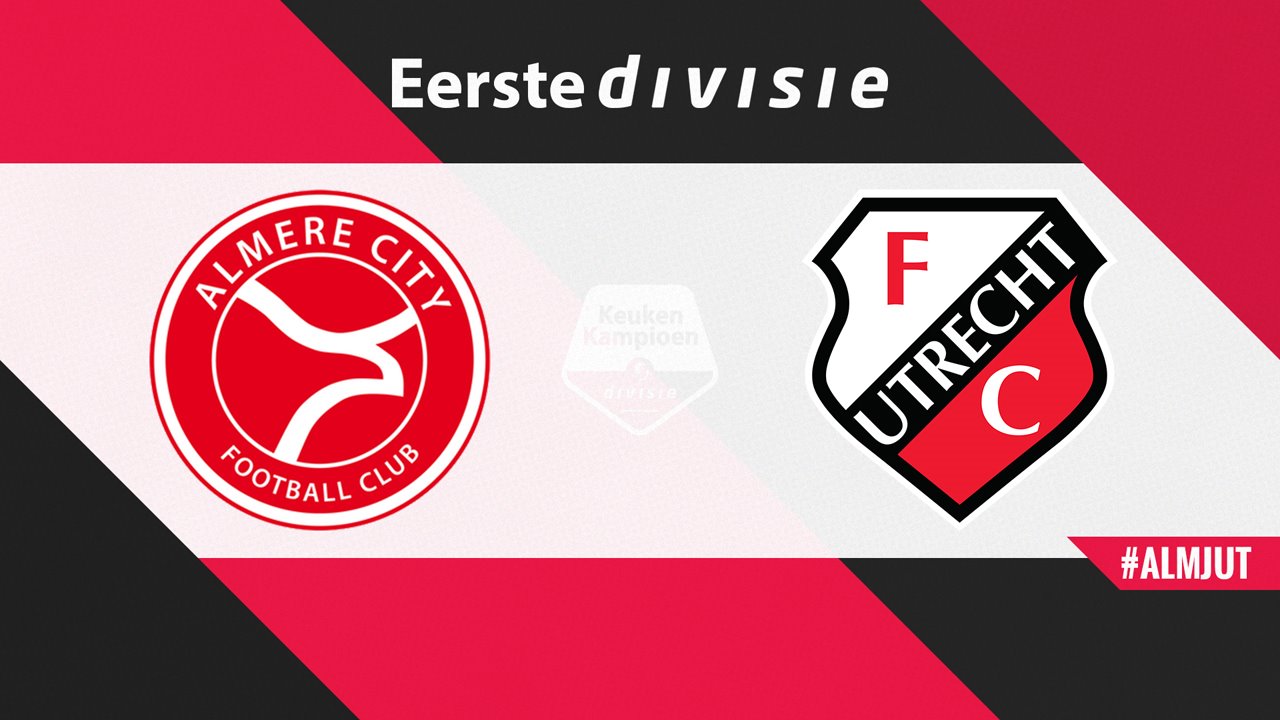 Almere City vs Jong Utrecht poster