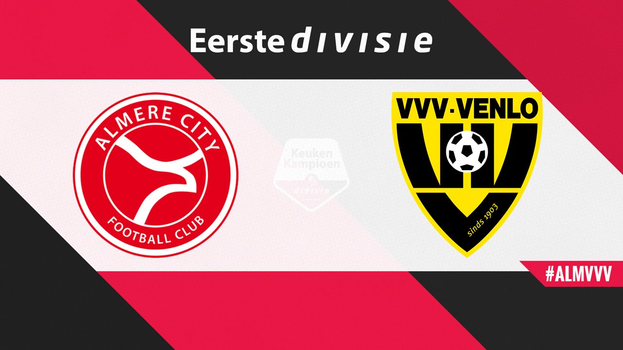 Almere City vs VVV-Venlo poster Almere City vs VVV-Venlo poster