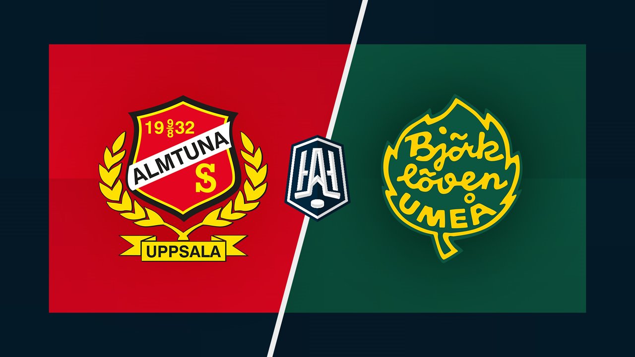 Almtuna IS vs IF Björklöven poster