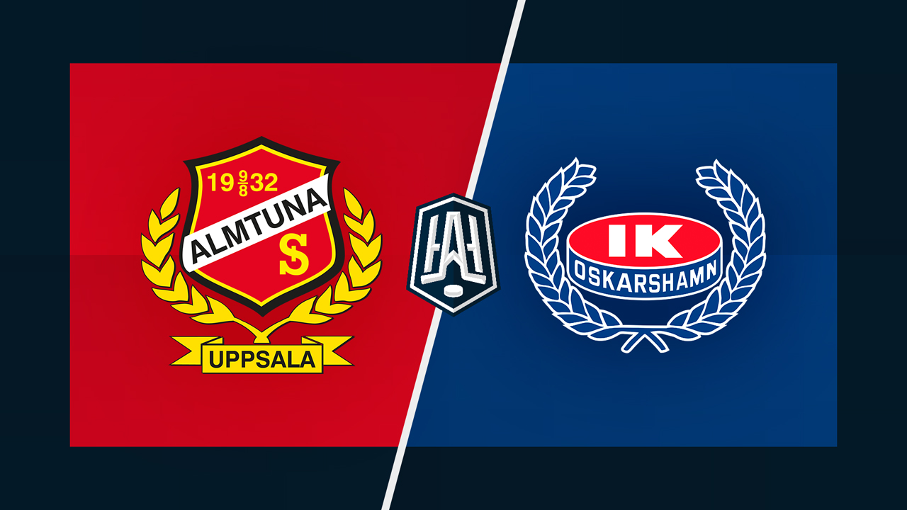 Almtuna IS vs IK Oskarshamn poster Almtuna IS vs IK Oskarshamn poster