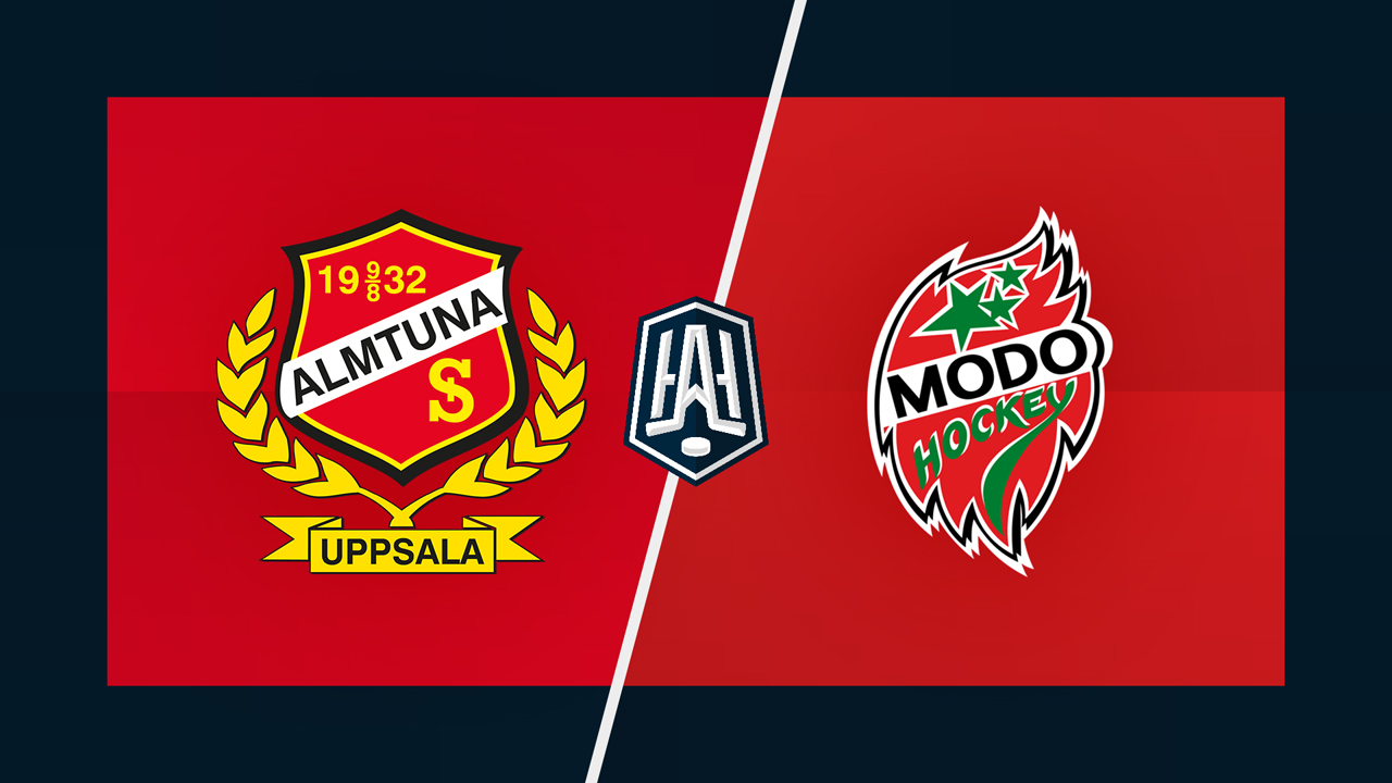 Almtuna IS vs Modo Hockey poster Almtuna IS vs Modo Hockey poster