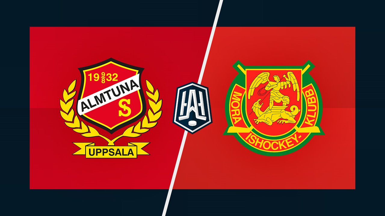 Almtuna IS vs Mora IK poster Almtuna IS vs Mora IK poster