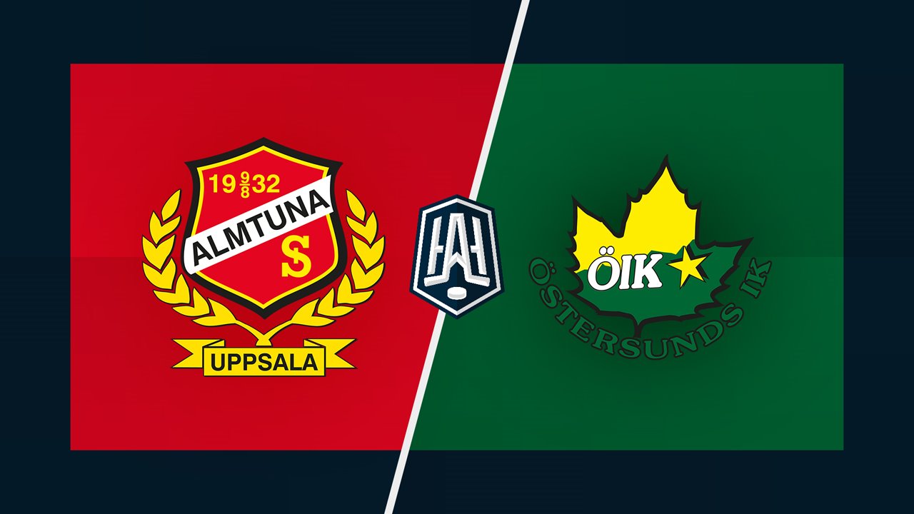 Almtuna IS vs Östersunds IK poster