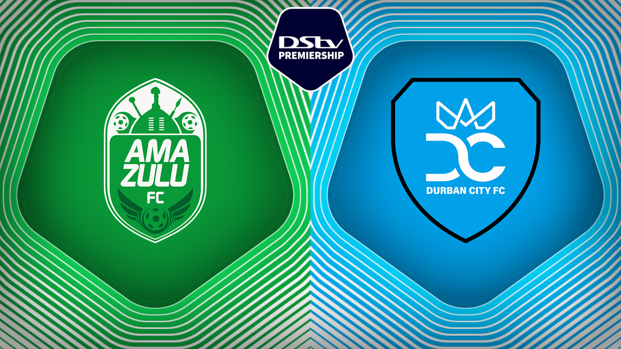 Amazulu vs Durban City poster