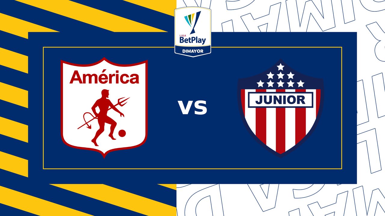 América de Cali vs Atlético Junior poster