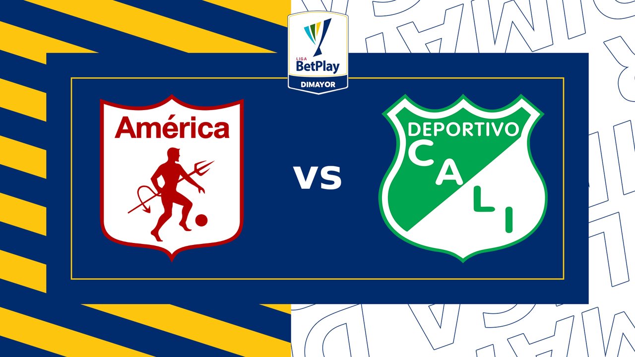 América de Cali vs Deportivo Cali poster