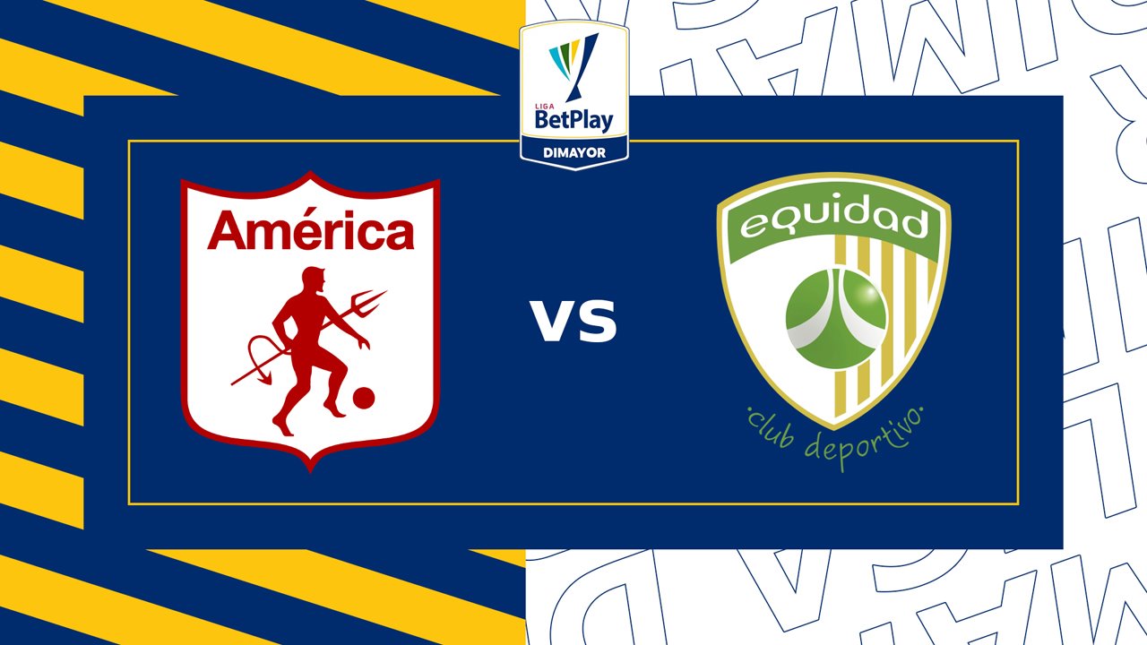 América de Cali vs La Equidad poster América de Cali vs La Equidad poster