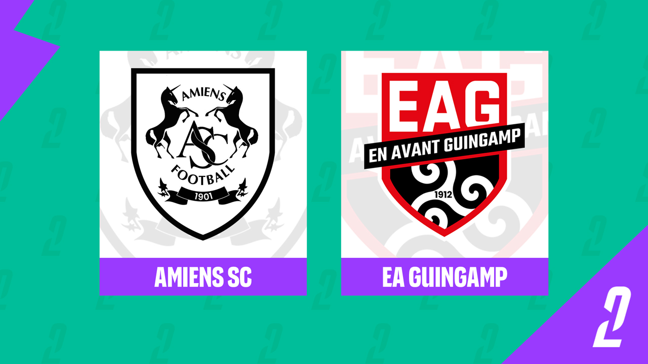 Amiens vs Guingamp poster