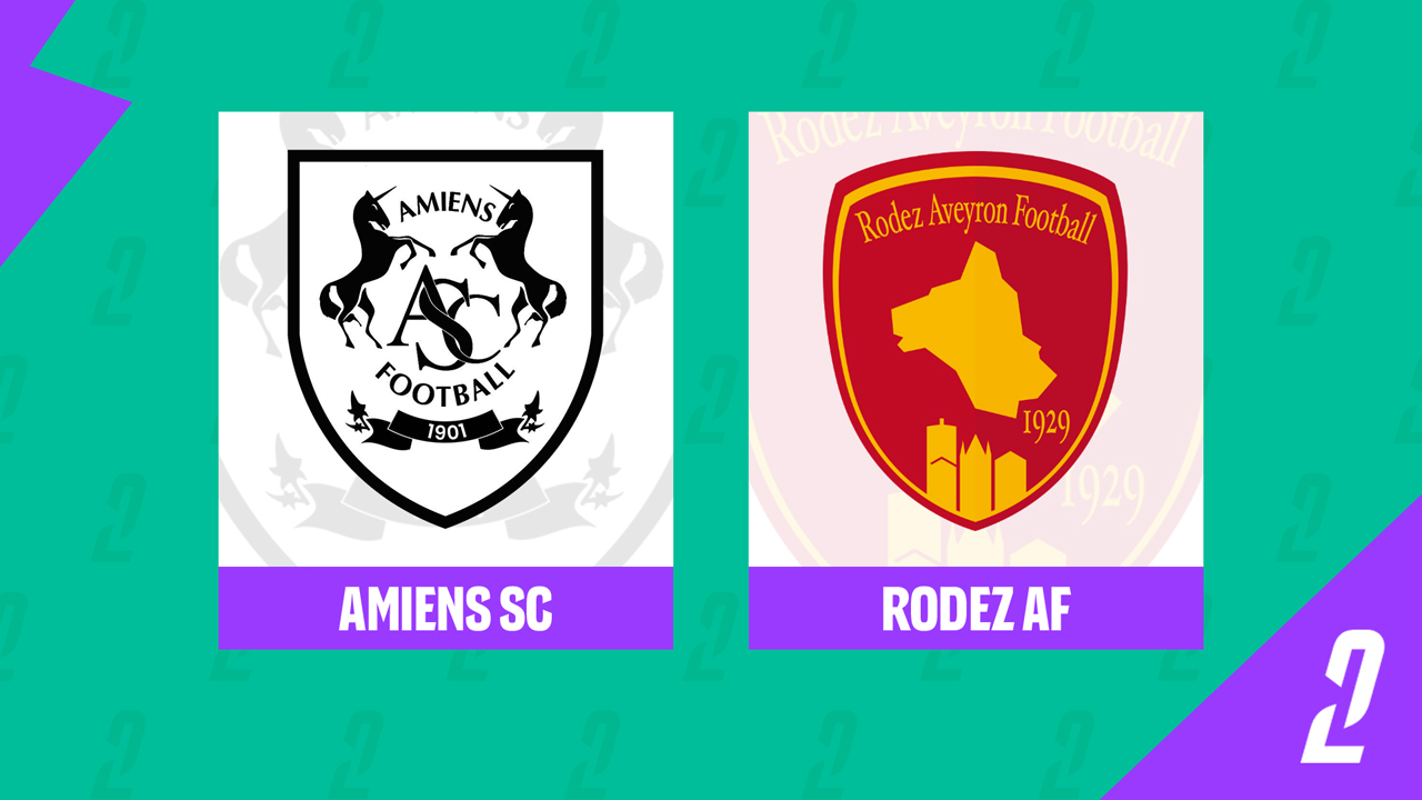 Amiens vs Rodez AF poster