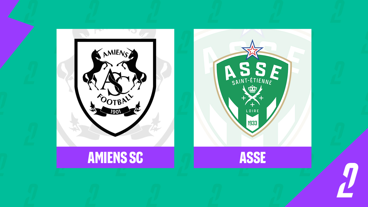 Amiens vs St Etienne poster