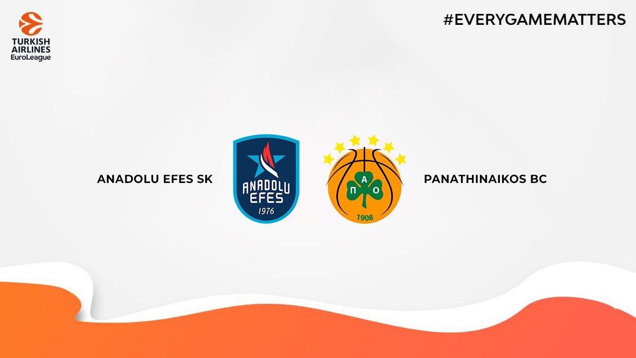 Anadolu Efes SK vs Panathinaikos BC poster