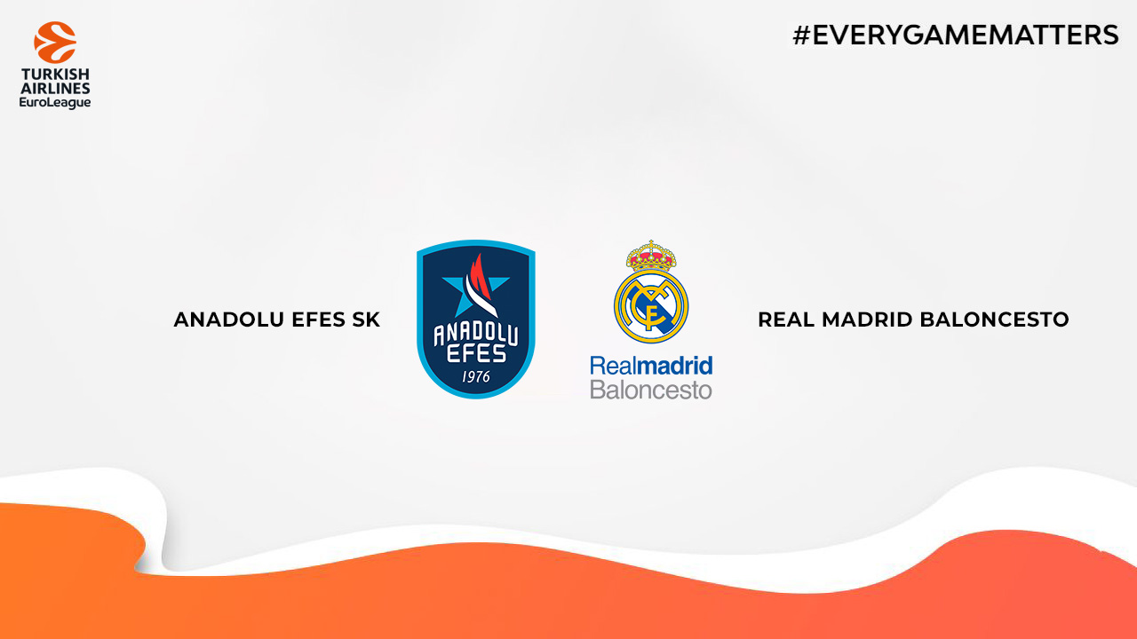 Anadolu Efes SK vs Real Madrid Baloncesto poster